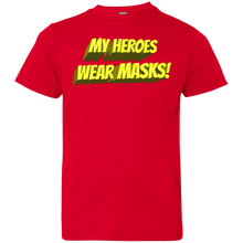 My Heroes Wear Masks - Youth Jersey T