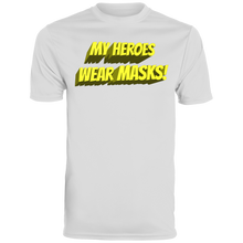 My Heroes Wear Masks - Men's Wicking T-Shirt
