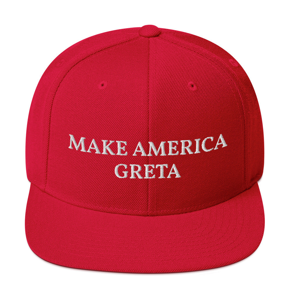 Make America Greta - Snapback Hat